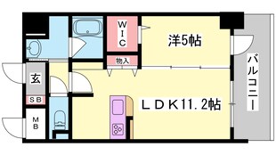 高砂駅 徒歩5分 4階の物件間取画像